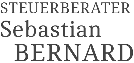 „Steuerberater Bernard Inh. Sebastian Bernard“-Logo, zur Startseite